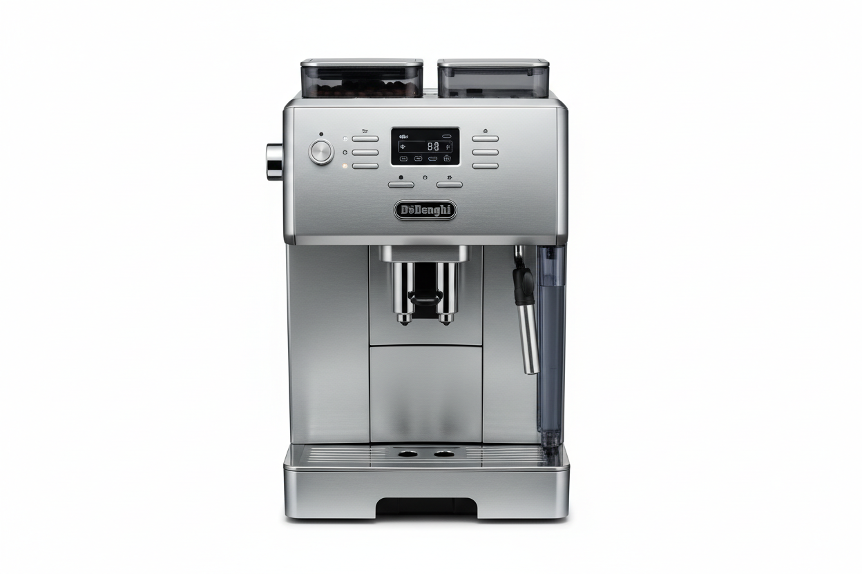delonghi全自动咖啡机 银灰色